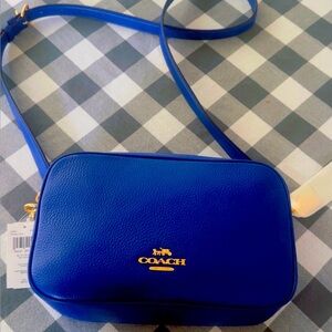 Coach Vibrant Blue Crossbody Bag